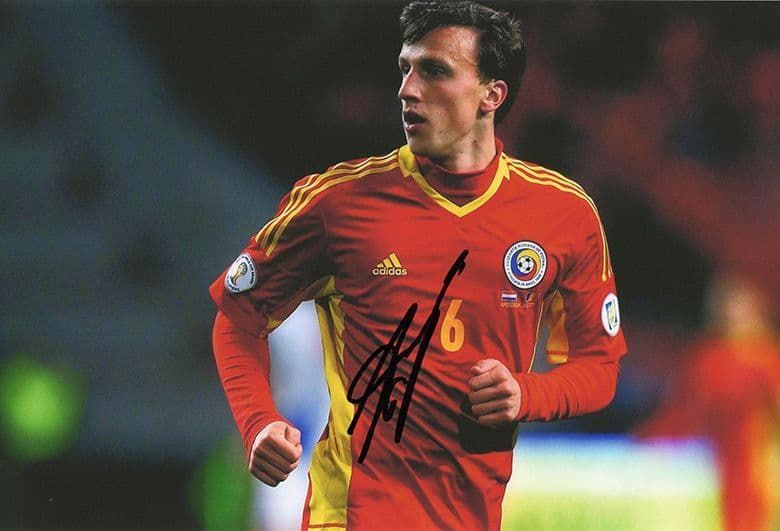 Vlad Chiriches, Tottenham Hotspur & Romania, signed 12x8 inch photo.