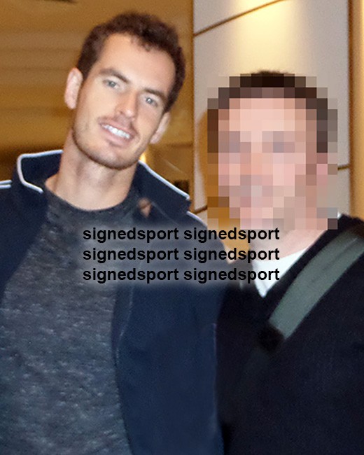 Andy Murray, signed Wimbledon 2016 men's