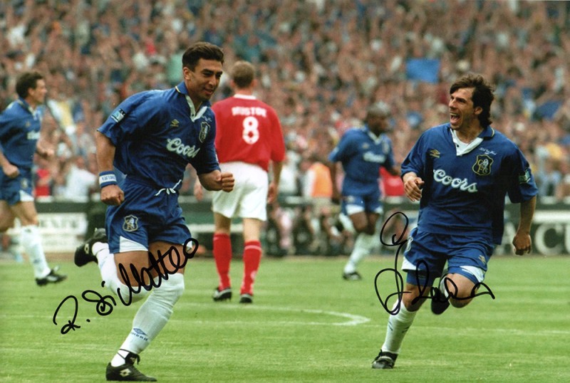 Gianfranco Zola & Roberto di Matteo, Chelsea,