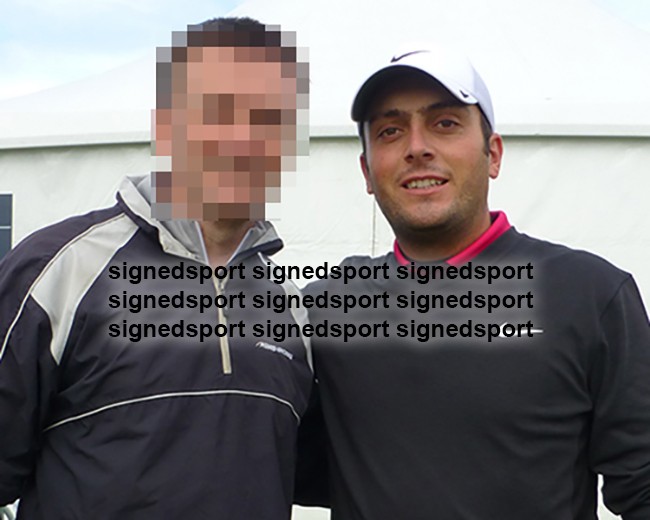 Francesco Molinari signed Open Championship 2
