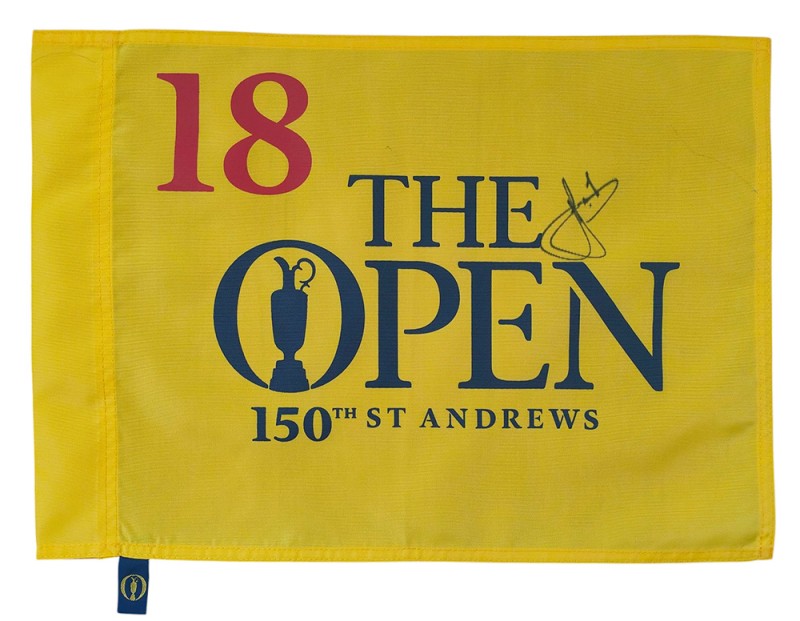 Cameron Smith signed 150th Open Championship 
