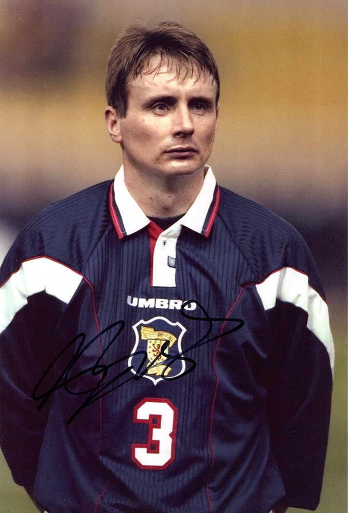 Tom Boyd, Scotland, Celtic, Motherwell, signed 12x8 inch photo.