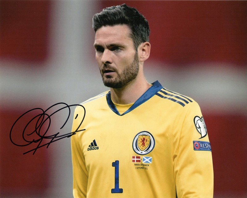 Scott McKenna, Scotland, signed 12x8 inch photo.