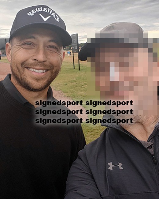 Xander Schauffele signed Open Championship 20
