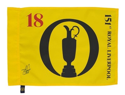 Brian Harman signed Open Championship 2023 Ro