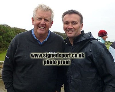 Colin Montgomerie, Scottish golfer, signed 12