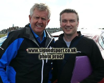 Colin Montgomerie, Scottish golfer, signed 12