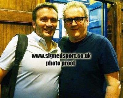 Colm Meaney, signed 8x6 inch photo.(2)