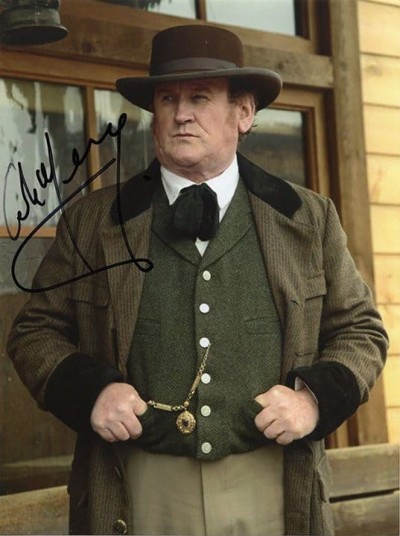 Colm Meaney, signed 8x6 inch photo.(2)