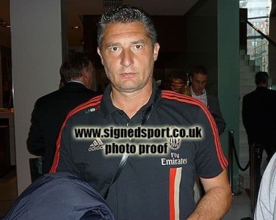 Daniele Massaro, AC Milan & Italy, signed 7x5