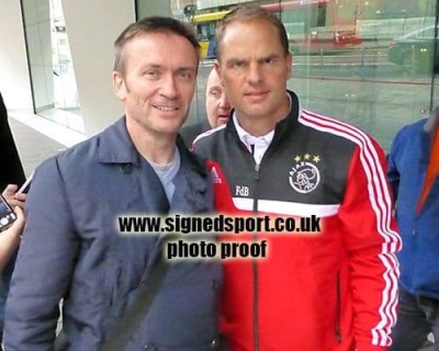 Frank de Boer, Barcelona & Holland, signed 10