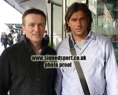Gianluigi Lentini, AC Milan & Italy, signed 1