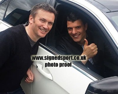 Haris Vuckic, Rangers, Slovenia, signed 12x8 