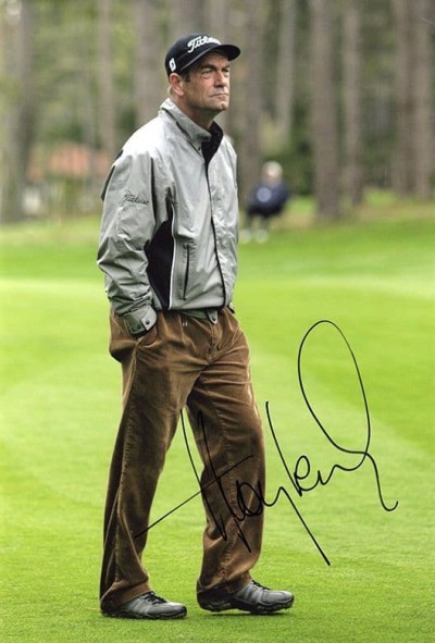 Huey Lewis, signed 12x8 inch photo. (2)