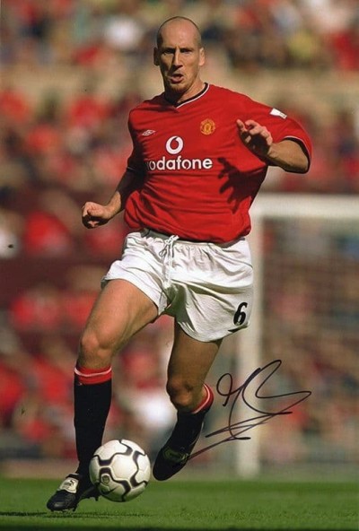 Jaap Stam, Manchester Utd & Holland, signed 1