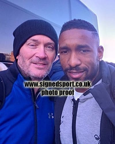 Jermain Defoe, Tottenham Hotspur, signed 10x8