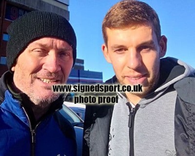 Jon Flanagan, Rangers, signed 10x8 inch photo