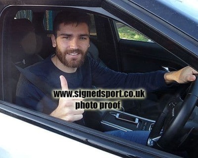 Jon Toral, Arsenal, signed 7x5 inch photo.