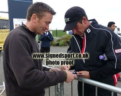 Jose Maria Olazabal, signed 10x8 inch photo.