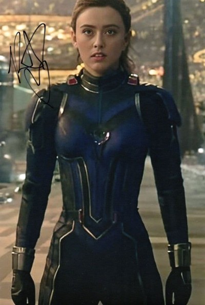 Kathryn Newton, Ant Man, Marvel films, signed