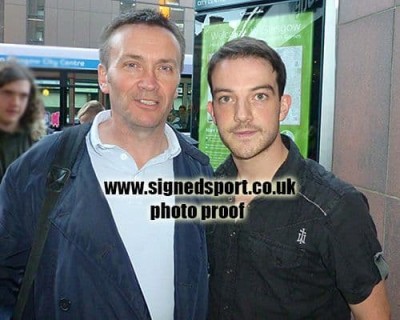 Kevin Guthrie, Sunshine on Leith, signed 12x8