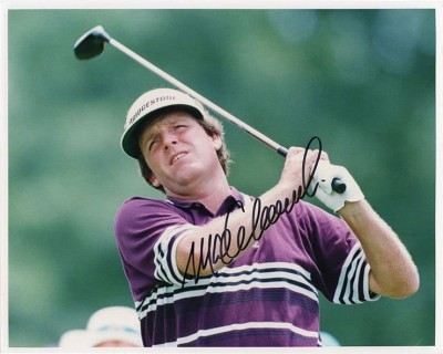 Mark Calcavecchia, signed 10x8 inch press pho
