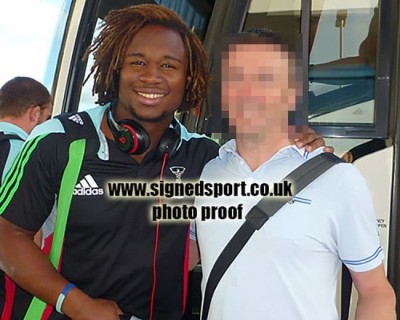 Marland Yarde, England, signed 10x8 inch phot