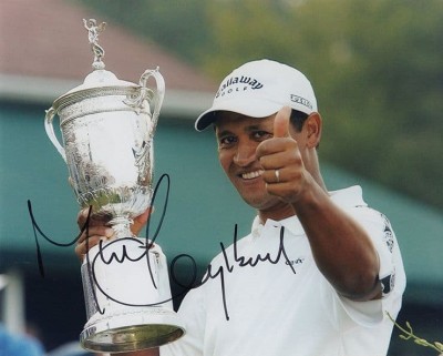 Michael Campbell, US Open Champion 2005, sign