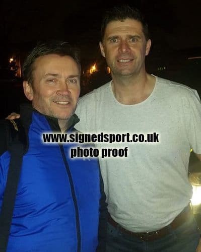 Niall Quinn, Republic of Ireland, signed 12x8