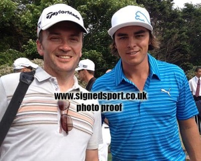 Rickie Fowler, American golfer, signed 10x8 i