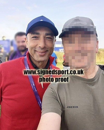 Roberto di Matteo, Chelsea, signed 12x8 inch 