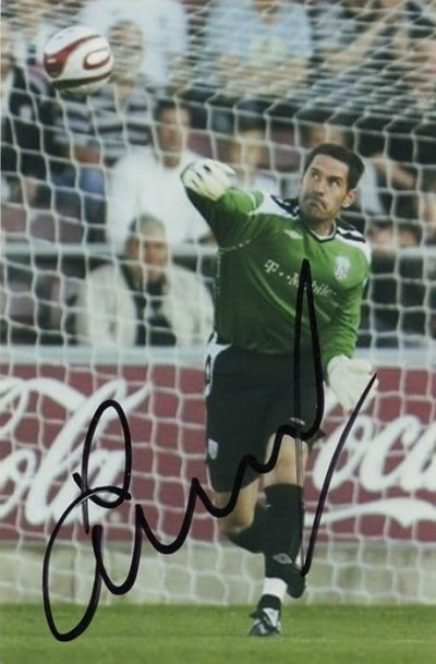 Scott Carson, West Brom, signed 6x4 inch phot