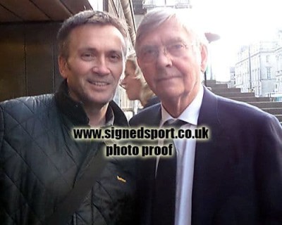 Tom Courtenay, English actor, signed 12x8 inc