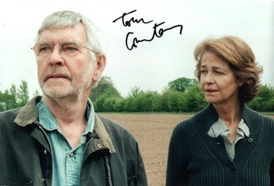 Tom Courtenay, English actor, signed 12x8 inc