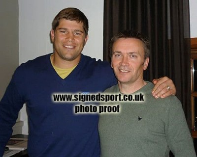 Willem Alberts, South Africa, signed 7x5 inch