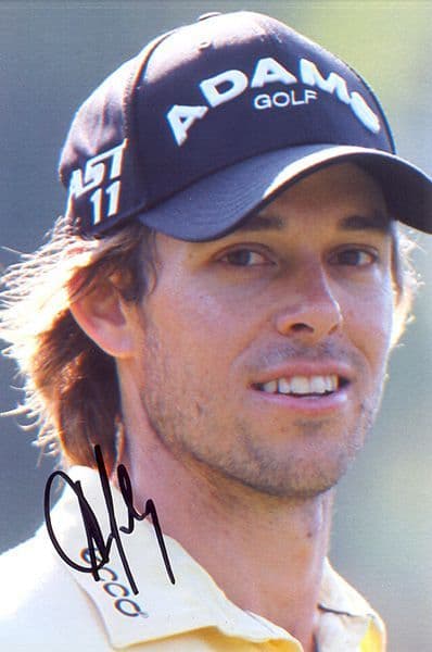 Aaron Baddeley, signed 6x4 inch photo.