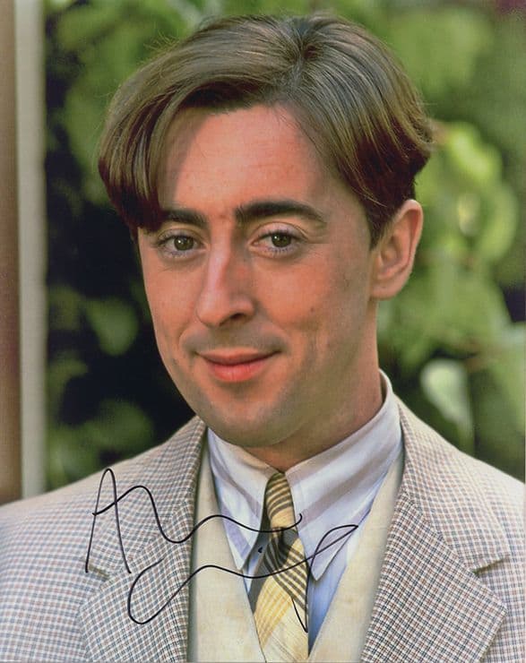 Alan Cumming, Scottish actor, signed 10x8 inch photo. (2)