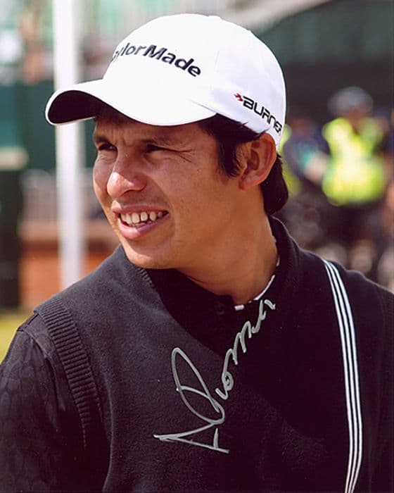 Andres Romero, signed 10x8 inch photo.