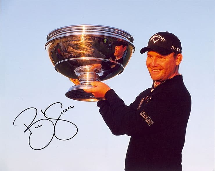Branden Grace, signed 10x8 inch photo.