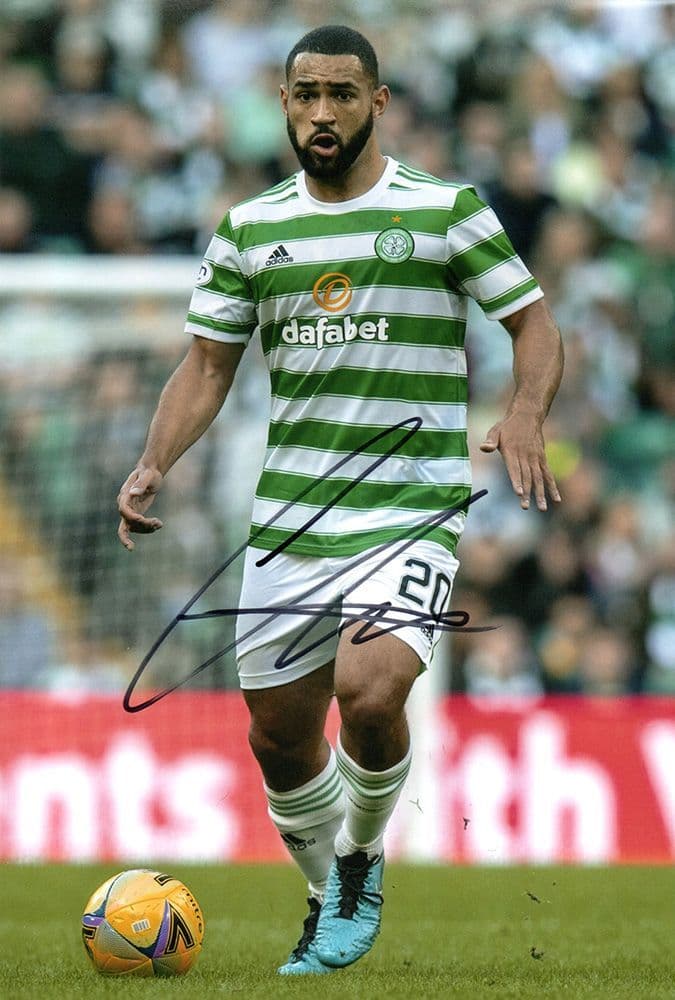 Cameron Carter-Vickers, Glasgow Celtic, signed 12x8 inch photo.