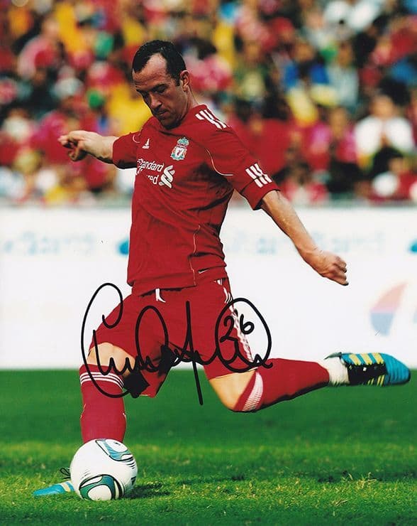 Charlie Adam, Liverpool & Scotland, signed 10x8 inch photo.
