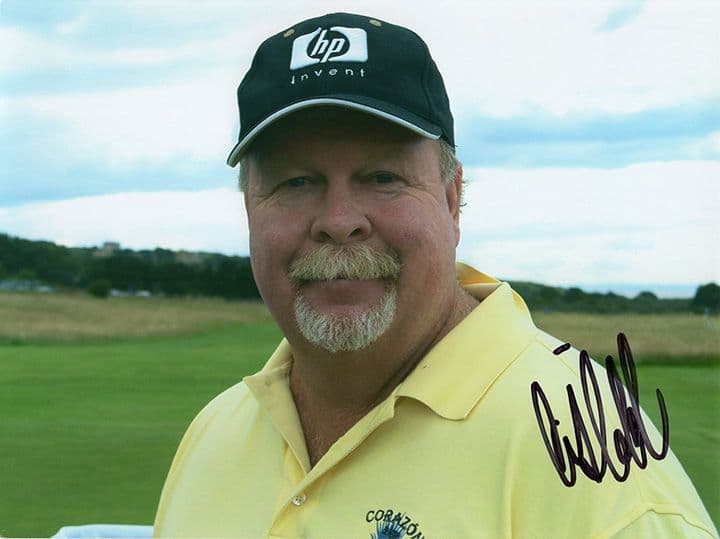 Craig Stadler, American golfer, signed 8x6 inch photo.