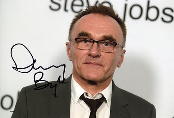 Danny Boyle, film director, Steve Jobs, signed 12x8 inch photo.