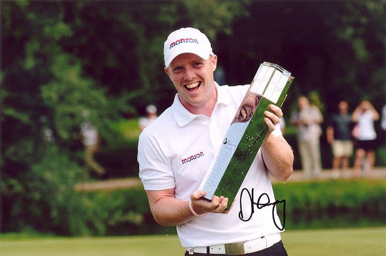 David Horsey, BMW International Open 2010, signed 12x8 inch photo.