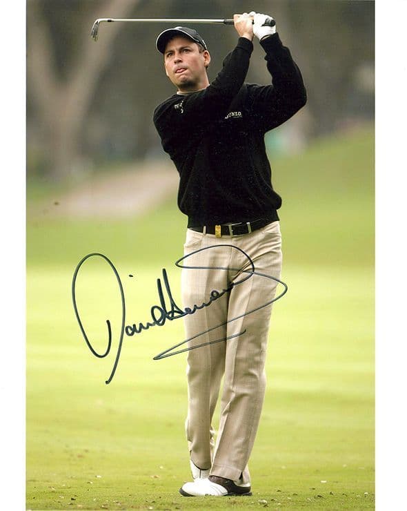 David Howell, English golfer, signed 10x8 inch photo.