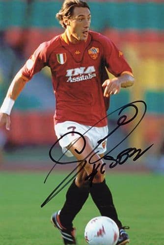 Diego Fuser, Roma & Italy, signed 6x4 inch photo.(2)