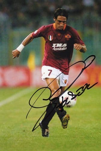 Diego Fuser, Roma & Italy, signed 6x4 inch photo.