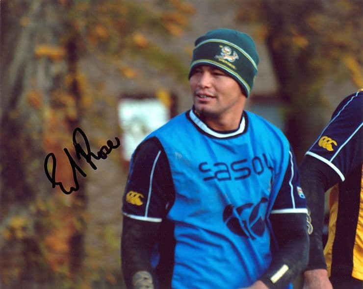 Earl Rose, South Africa, signed 10x8 inch photo.