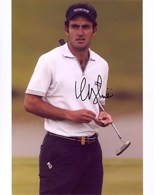 Edoardo Molinari, Italian golfer, signed 10x8 inch photo.
