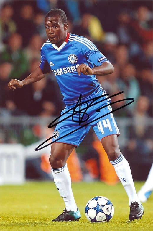 Gael Kakuta, Chelsea, signed 12x8 inch photo.